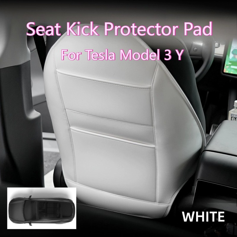 Leather Car Seat Cover - Protection anti-coup de pied pour siège