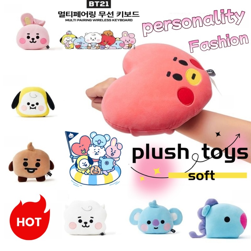 Car Accessories Toy - Coussin en forme de visage BT21,
