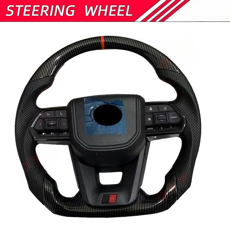Car Accessories For Steering Wheel - Volant de direction en fibre de