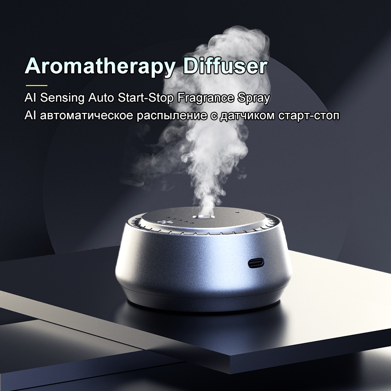 Car Fragrance Diffuser - Diffuseur d'aromathérapie intelligent, détection automatique par