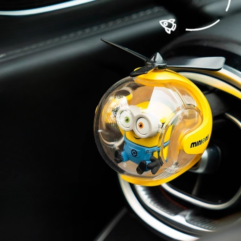 Car Fragrance Diffuser - Diffuseur d'air pour voiture Minions, Clip