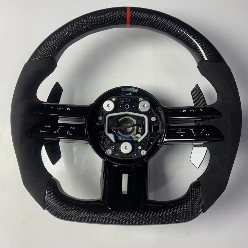 Car Accessories For Steering Wheel - Volant de voiture en fibre de