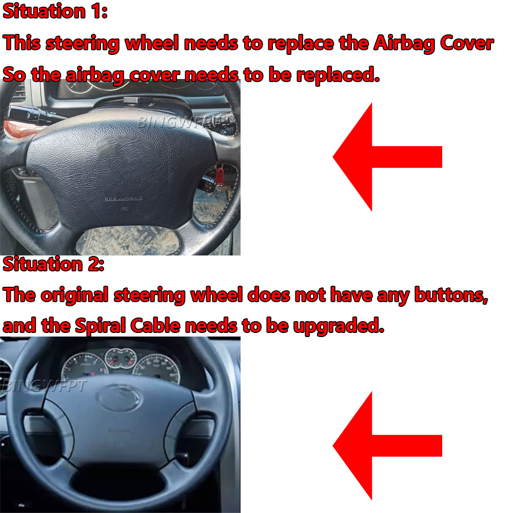 Nouveau bouton de commande au  - Car Accessories For Steering Wheel avis et prix
