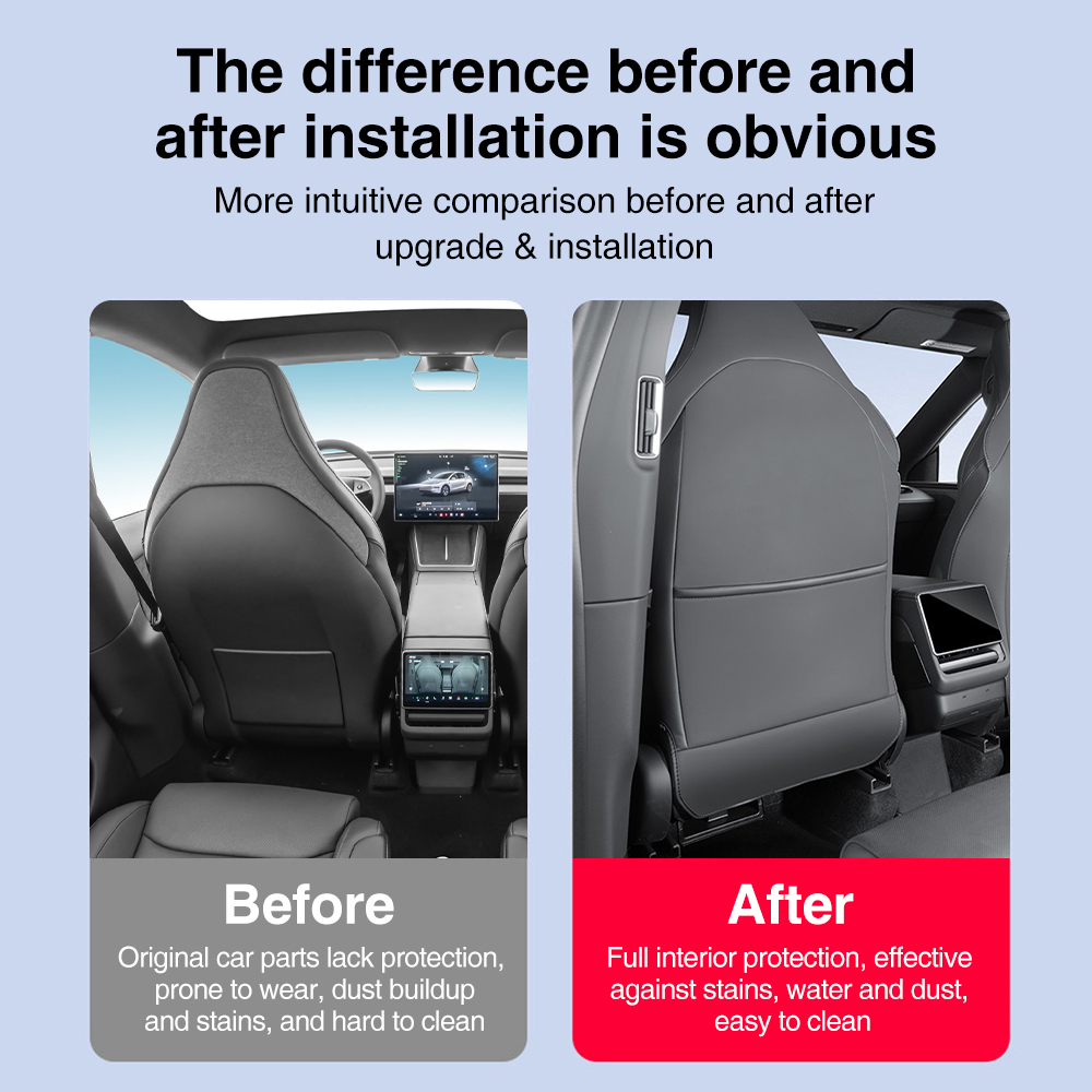 Heenvn 2 pièces de protections - Leather Car Seat Cover avis et prix