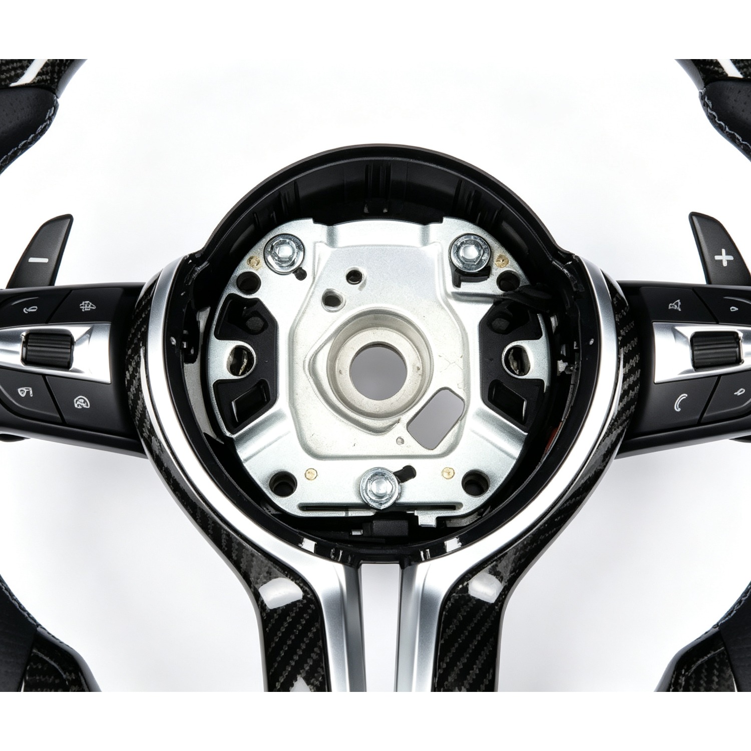 Volant sport en fibre de carbo - Car Accessories For Steering Wheel avis et prix