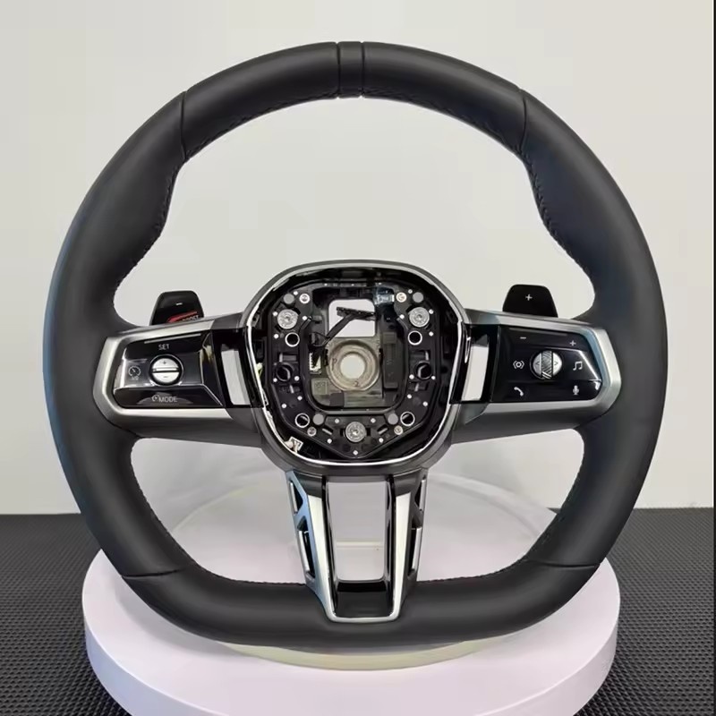 Volant de voiture en cuir pour - Car Accessories For Steering Wheel avis et prix