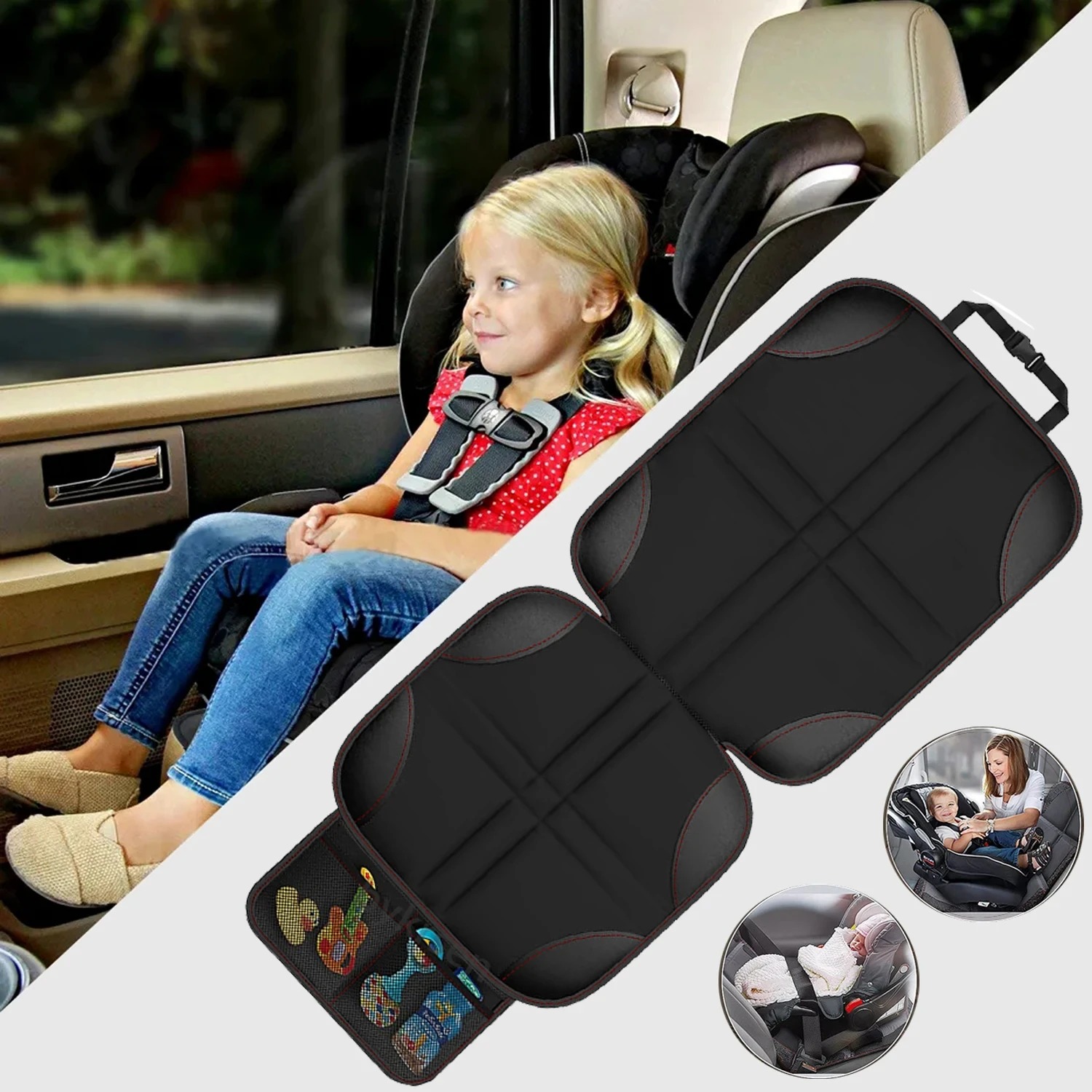 Housse de siège auto pour enfa - Leather Car Seat Cover avis et prix