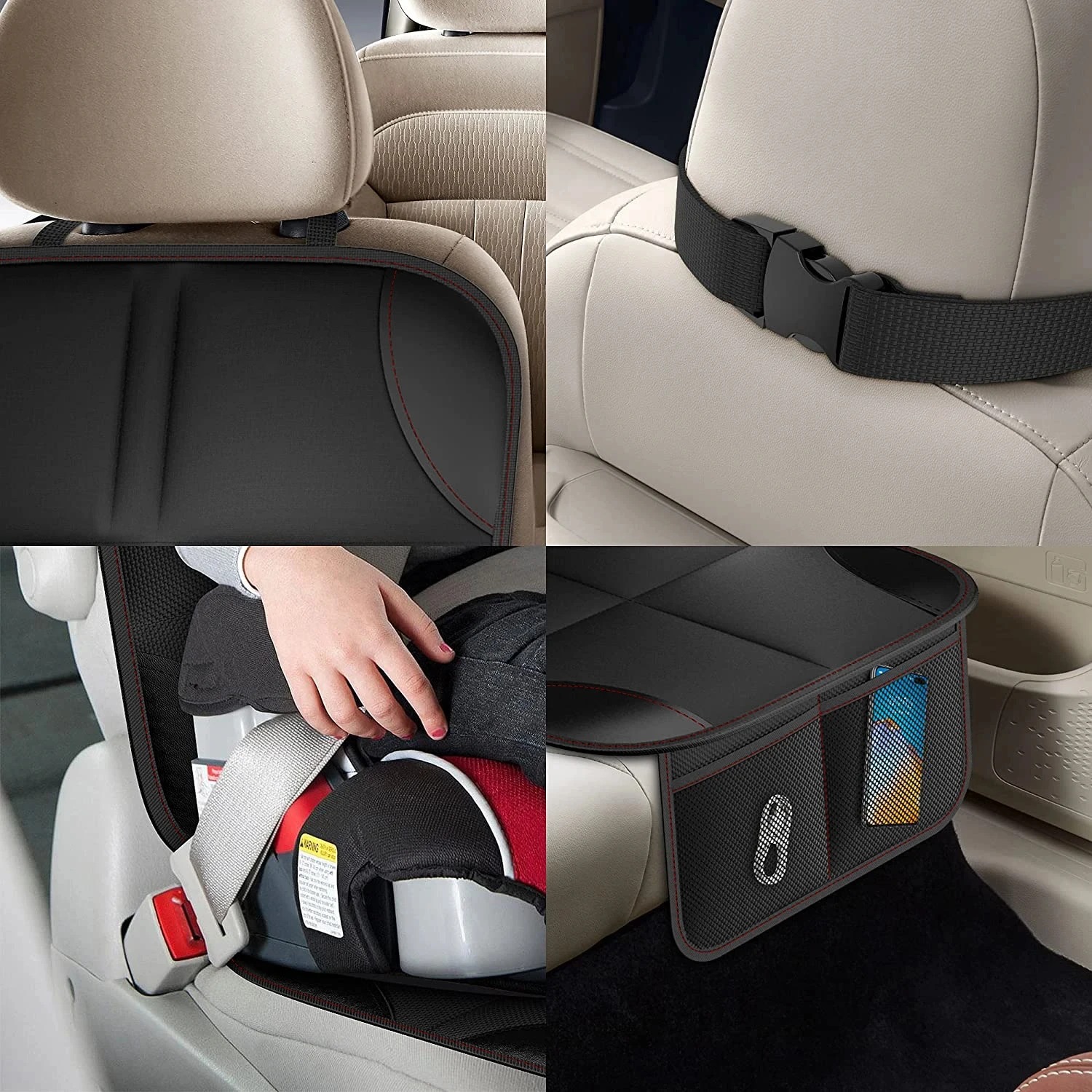 Housse de siège auto pour enfa - Leather Car Seat Cover avis et prix