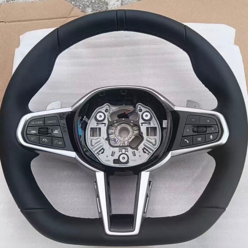 Volant de voiture en cuir pour - Car Accessories For Steering Wheel avis et prix