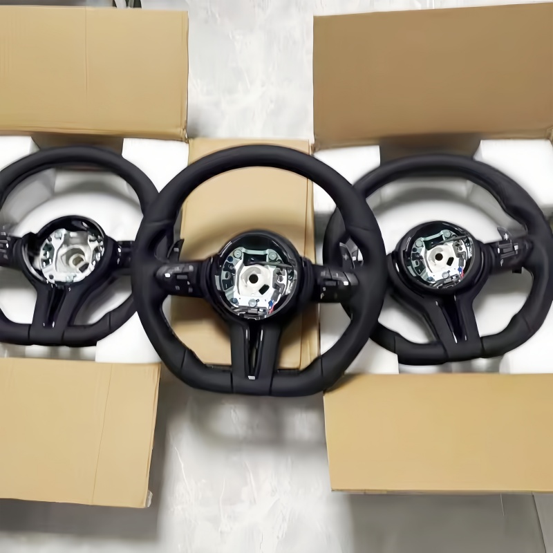 Volant de voiture en cuir pour - Car Accessories For Steering Wheel avis et prix