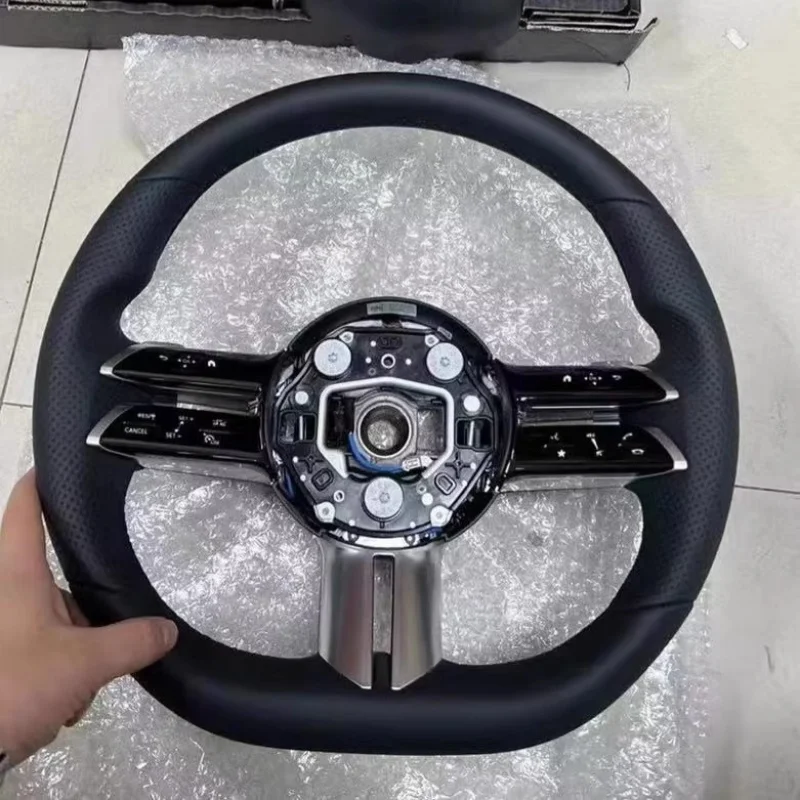 Volant de voiture en fibre de  - Car Accessories For Steering Wheel avis et prix