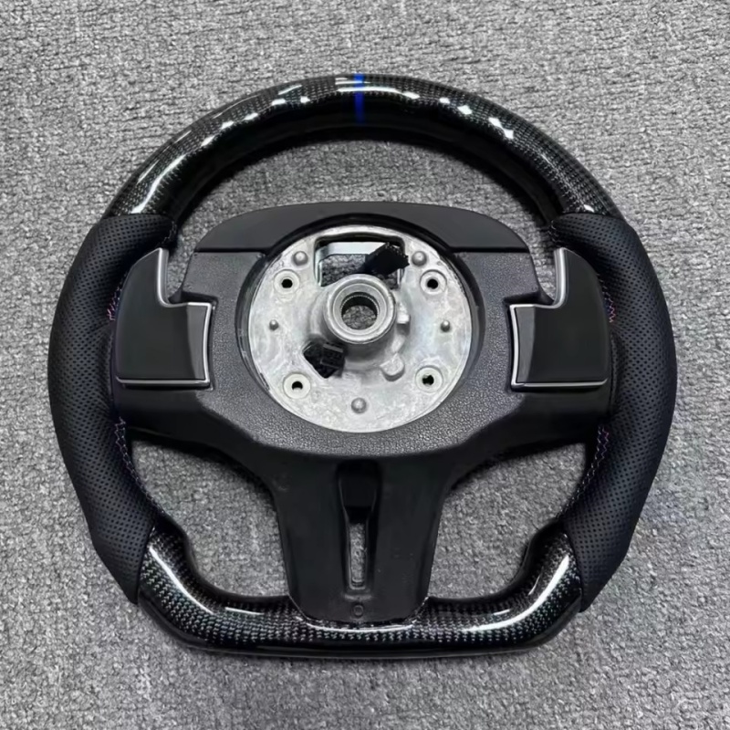 Volant de voiture en cuir pour - Car Accessories For Steering Wheel avis et prix